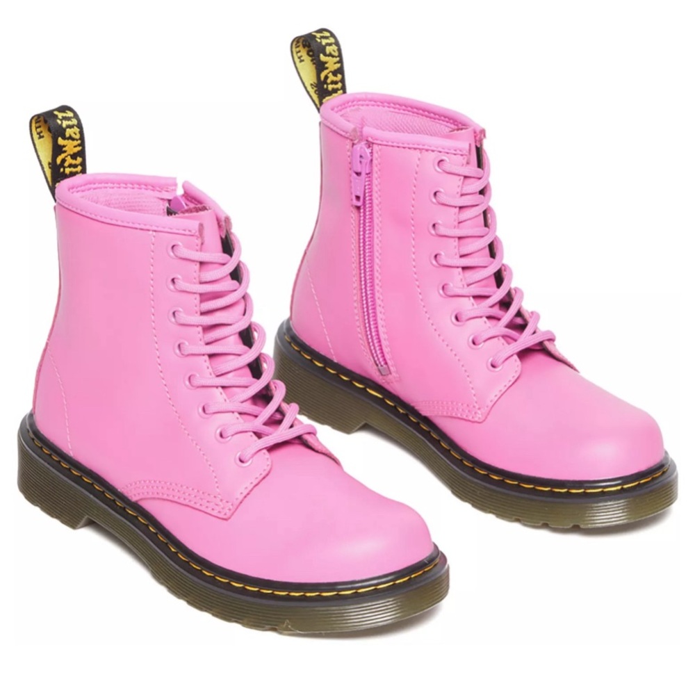 New Girls ADORABLE Pink Dr. Martens Boots